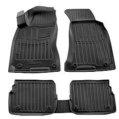 Килимки Stingray для Skoda Superb 2001-2009 рр. Резина (5 шт)