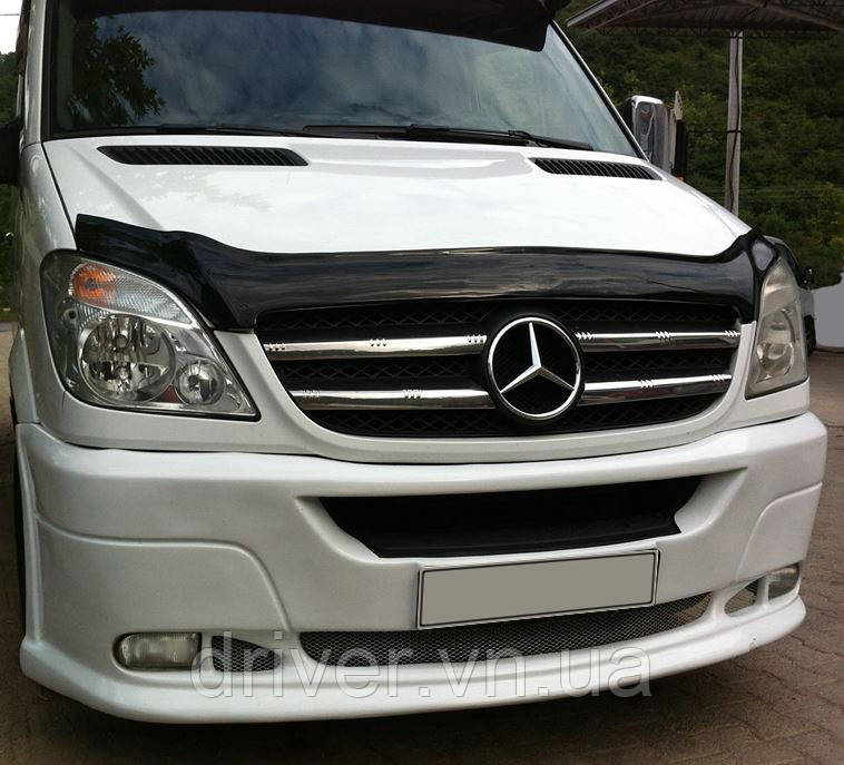 Дефлектор капота 2006-2013 (EuroCap) для Mercedes Sprinter W906