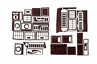 Накладки на панель (под дерево) для Man TGA 2000- гг