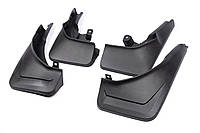 Оригинальные брызговики Premium (некрашенные расширители арок, модель без подножек, 4 шт) для Mercedes GLE