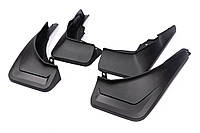 Брызговики Premium (некрашеные расширители арок, модель с подножками, 4 шт) для Mercedes GLE W167 2018- гг