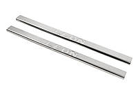 Накладки на пороги Carmos (2-дверные, нержавейка) для Seat Leon 2013-2020 гг