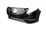 Передняя решетка Diamond (2014-2019 для V-class) для Mercedes Vito/V-class W447 2014- гг, фото 3