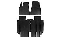 Резиновые коврики 2019-2025 (7-местный, Stingray Premium) для Tesla Model X 2015- гг