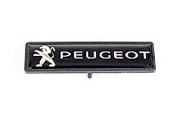 Шильдик для ковриков (1шт) для Peugeot