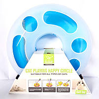 Іграшка для кішок розважальний трек м'яч + мишка 25см, фото 2