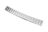 Накладка на задний бампер (Carmos) для Volkswagen T-Cross 2019- гг