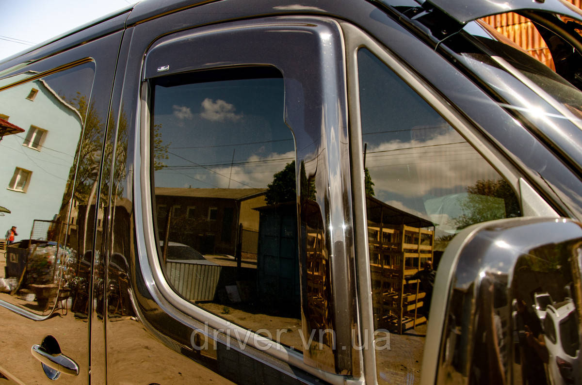 Ветровики (2 шт, HIC) для Volkswagen Crafter 2006-2016 гг