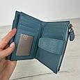 Шкіряний гаманець книжечка клапан на кнопці А18-КТ-10311 Чорний, фото 4
