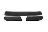 Полиуретановые коврики на пороги EVA (черные) 3шт для Mercedes Sprinter W907/W910 2018- гг, фото 5