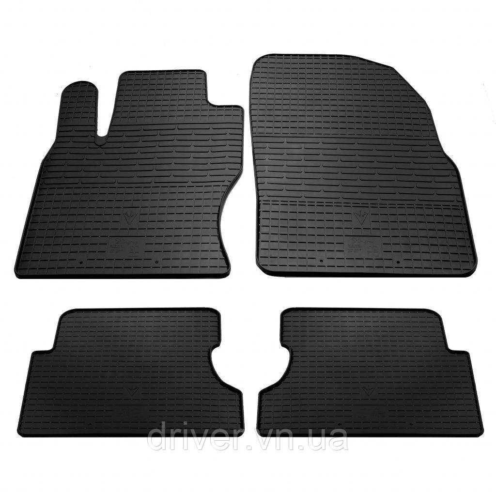 Резиновые коврики (4 шт, Stingray Premium) для Ford Focus II 2005-2008 гг