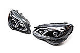 Передние фары (2 шт., рестайлинг) для Mercedes E-сlass W212 2009-2016 гг, фото 5