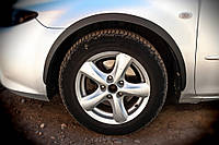 Расширители арок (SD-SW) (4 шт, черные, ABS пластик) для Mazda 6 2003-2008 гг