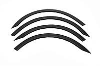 Расширители арок (4 шт, черные, ABS-пластик) для BMW 5 серия E-60/61 2003-2010 гг