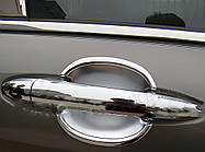 Хромированные подложки под ручки Libao 2012-2025 (4 шт, пластик) для GreatWall Haval H6 2011- гг