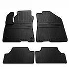 Резиновые коврики для E-Soul (4 шт, Stingray Premium) для Kia Soul III 2019- гг