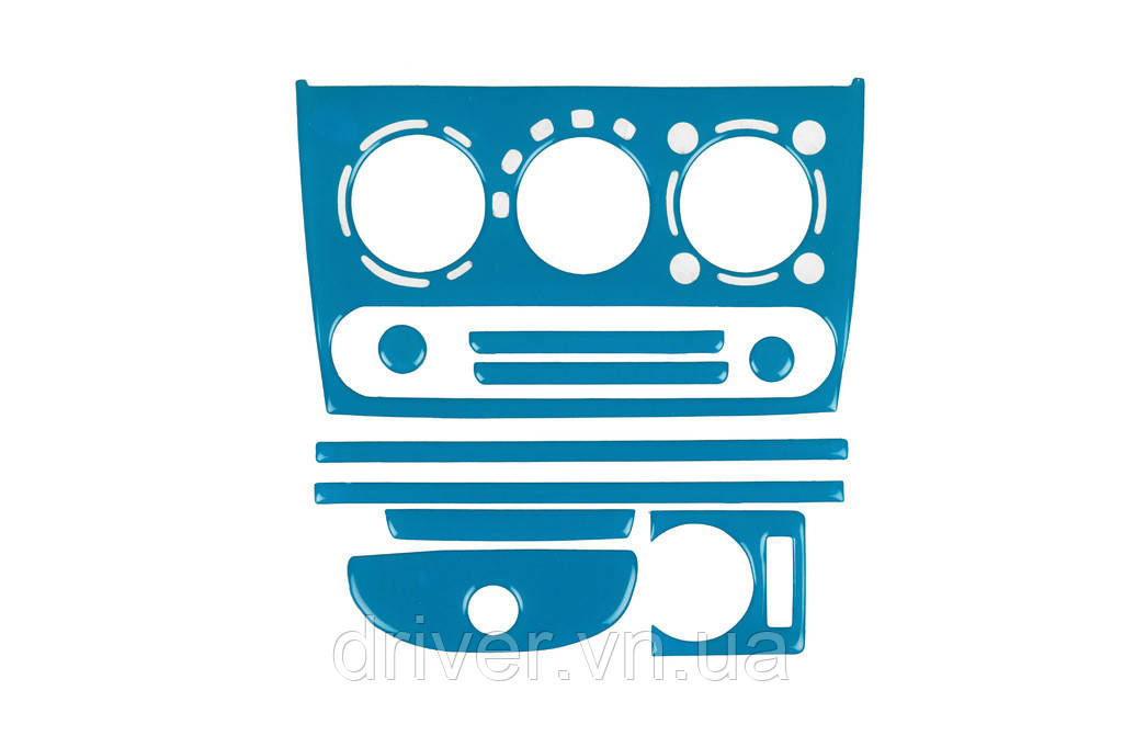 Накладка на панель приборов (синий) для Opel Corsa B 1993-2004 гг, фото 1