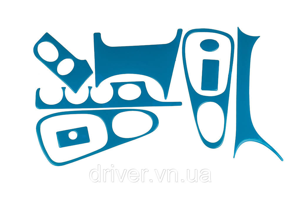 Накладка на панель приборов (синий) для Ford Escort 1995-2000 гг, фото 1