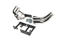 Задние двойные уголки Libao (нерж. сталь) для Hyundai Santa Fe 2 2006-2012 гг