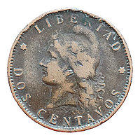 Аргентина 2 сентаво, 1892