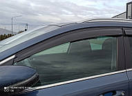 Ветровики на окна (4 шт., Sunplex Sport) для Kia Sportage 2015-2021 гг