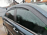 Ветровики SD (4 шт, Sunplex Sport) для Mercedes E-сlass W211 2002-2009 гг, фото 7