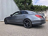 Спойлер LIP (Sunplex, черный) (125,9см*6см) для Mercedes C-сlass W205 2014-2021 гг, фото 4