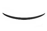 Спойлер LIP (Sunplex, черный) (125,9см*6см) для Mercedes C-сlass W205 2014-2021 гг, фото 3