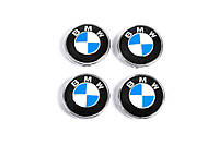 Колпачки на диски V7 69/65мм (комплект 4 шт) для BMW