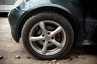 Расширители арок (4 шт, черные, ABS-пластик) для Mercedes A-сlass W168 1997-2004 гг