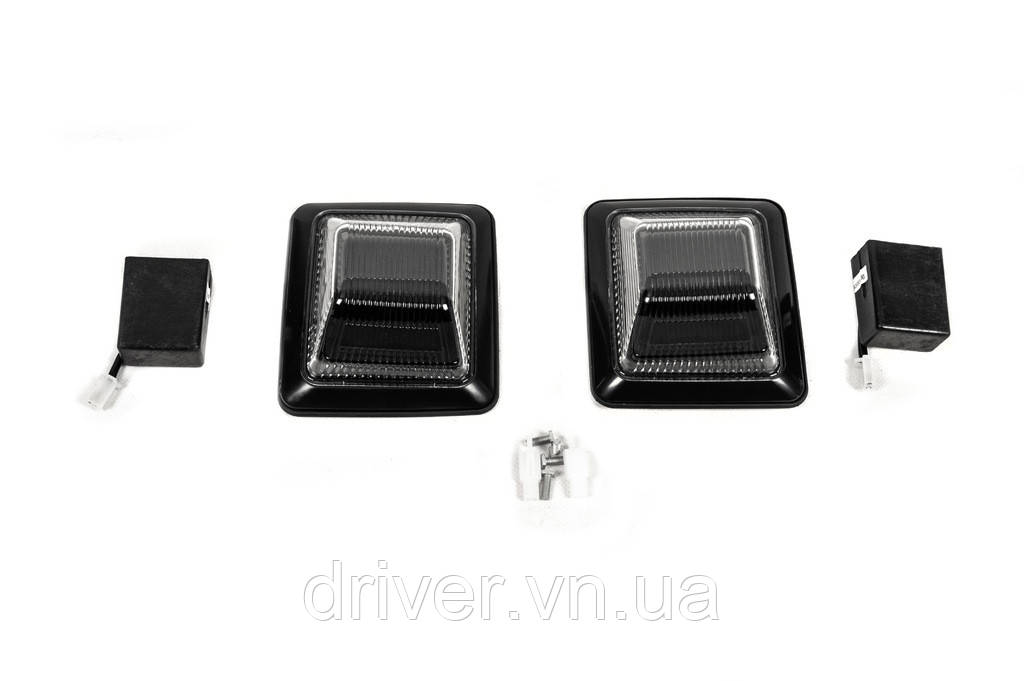 Поворотники Black Design (2 шт) для Mercedes G сlass W463 1990-2018 гг