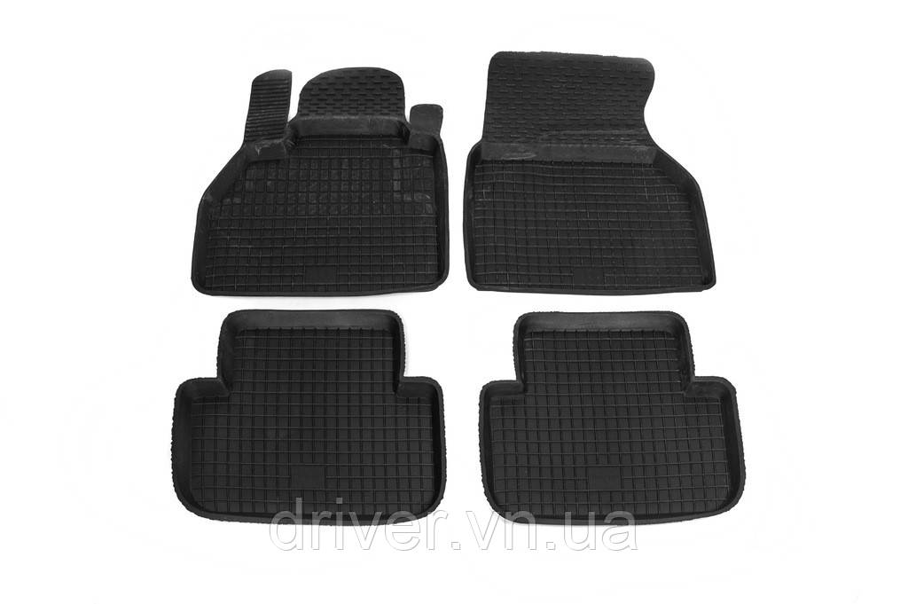 Резиновые коврики с бортом (4 шт, Polytep) для Mercedes Citan 2013- гг