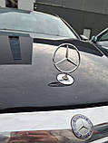 Эмблема прицел (без надписи) для Mercedes E-сlass W211 2002-2009 гг, фото 9