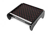 Полка на панель (Черная с красной строчкой) для Mercedes T1 (207-410) 1977-1995 гг