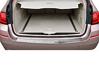 Накладка на задний бампер OmsaLine (SW, нержавейка) для BMW 5 серия F-10/11/07 2010-2016 гг