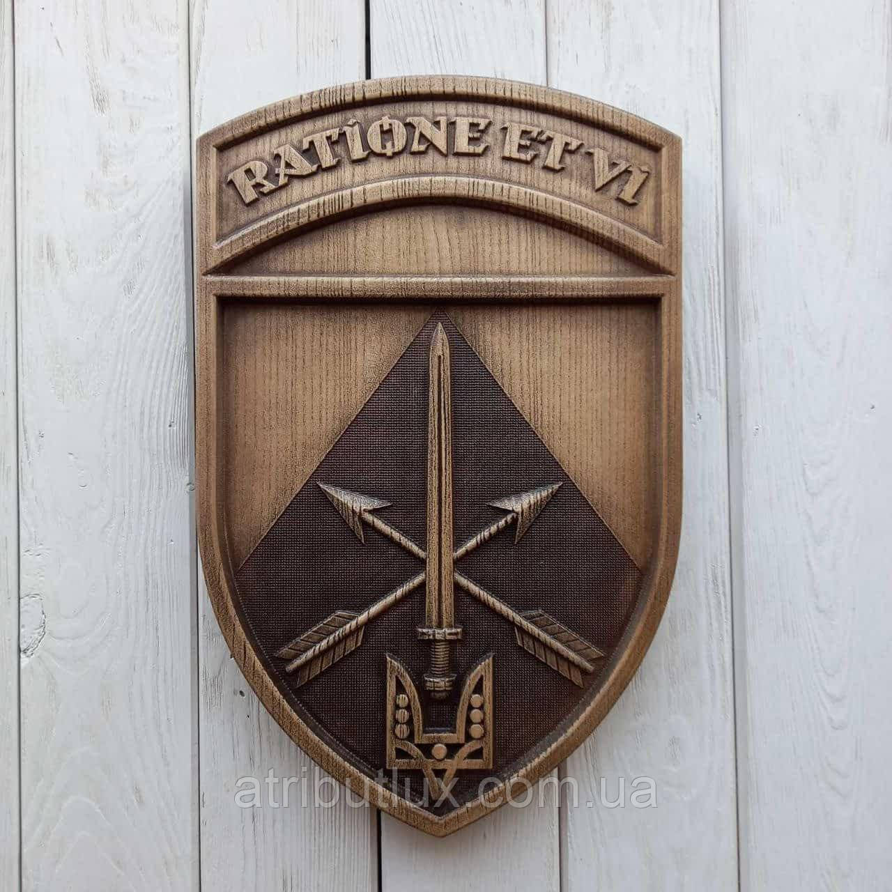 Герб "Ratione et vi", фото 1