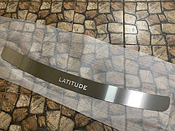 Накладка на бампер Renault LATITUDE з 2011 (NataNiko)