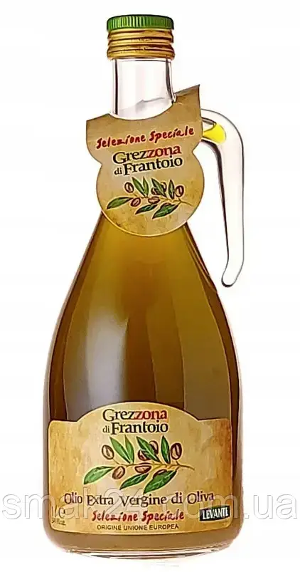 Оливкова олія нерафінована Grezzona di Frantoio Levante 1 л Італія