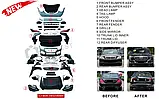 Комплект рестайлинга в W223 Maybach (без дверей) для Mercedes S-сlass W221, фото 9
