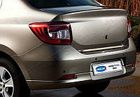 Накладка на багажник 2013-2018 нержавейка для Renault Logan II