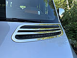 Накладки на воздухозаборник OmsaLine (2 шт., нерж) для Mercedes Sprinter W907/W910 2018- гг, фото 3