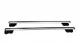 Поперечины на интегрированные рейлинги с замком Bold Bar V2 (2 шт) Серые для Honda CRV 2017-2022 гг, фото 5