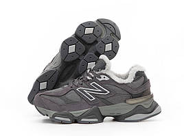 Зимові хутряні кросівки Нью баланс 9060 New Balance хутро Winter чоловічі