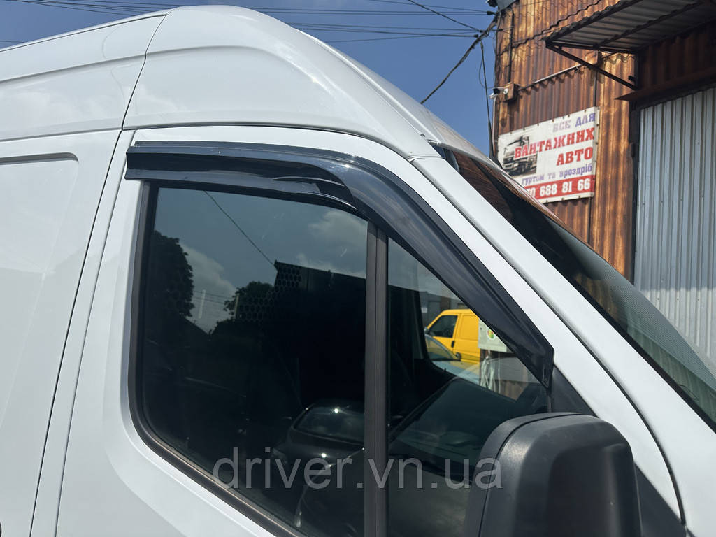 Ветровики (2 шт, Sunplex Sport) для Mercedes Sprinter W907/W910 2018- гг