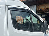 Ветровики (2 шт, Sunplex Sport) для Mercedes Sprinter W907/W910 2018- гг, фото 3