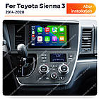 Штатна магнітола Mekede MS Toyota Sienna 3 XL30 (2014 - 2020) QleD, фото 2