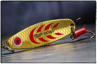 Блешня Mepps Syclops №1 Gold/Red