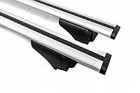 Поперечины на интегрированные рейлинги с замком Wizard V2 (2 шт) 125см, черные для Mercedes GLA X156 2014-2019