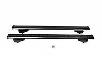 Поперечины на интегрированные рейлинги с замком Wizard V2 (2 шт) 115см, черные для Honda CRV 2017-2022 гг
