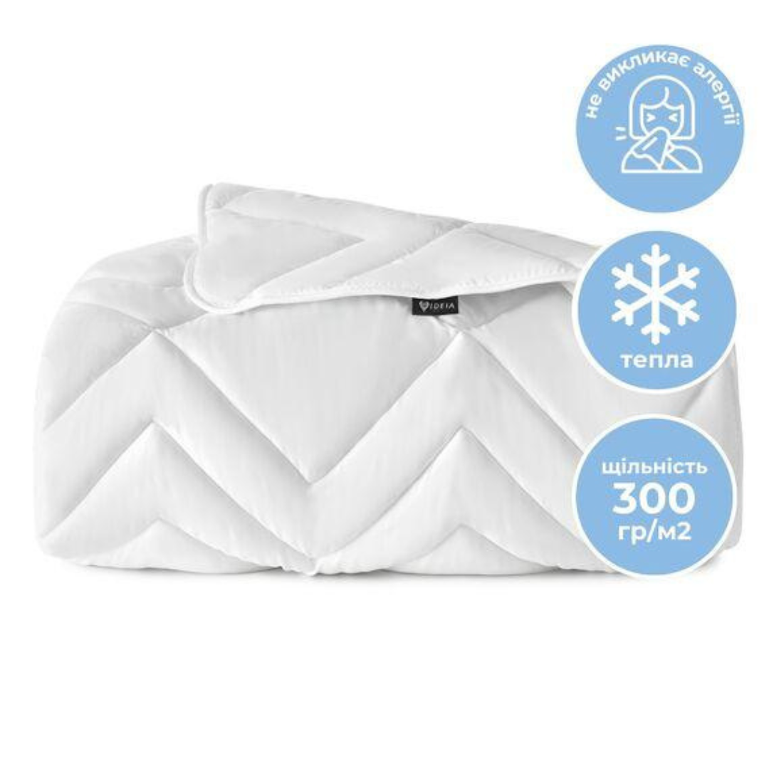 Ковдра 175х210см nordic comfort Літня біла